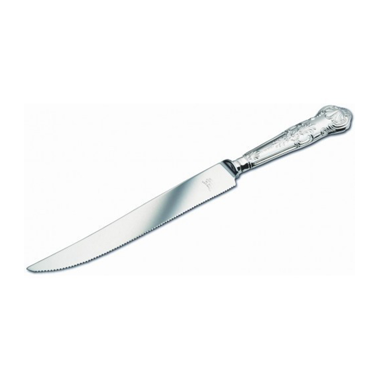 Silver-Queens-Pattern-Cake-Knife-T-9022